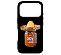 Sauce soja Amusante I Am Sauce Salsa Mexicaine Sauce piquante Sombrero Coque pour iPhone 17 Pro