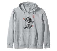 Sauce soja Poisson drôle Asiatique Japonais Sushi Sauce Soja Sweat à Capuche