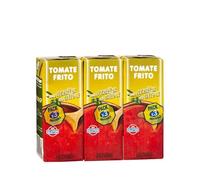 Sauce tomate frite à l’huile d’olive - 3 mini briques x 210 g - Pack de 6