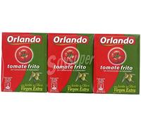 Sauce tomate frito espagnole à l'huile d'olive Orlando 3x210 Grs