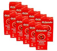 Sauce tomate Orlando Tomate Frito Sofrito Base Fritos Sauce pour pâtes lisses sans gluten et végétalienne 350 g, lot de 12
