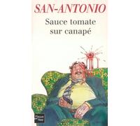 Sauce tomate sur canapé