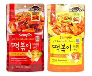 Sauce Topokki Sempio 150 g (2 pièces) (sucrée et légèrement épicée et piquante)