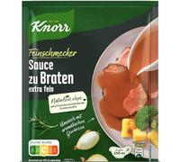 Sauce zu Braten - Soupe Allemagne pour une préparation Rapide Sans Additifs, pour rôtis extra fine - Mélange prête en un instant - Compatible avec Knorr Feinschmecker - 28g