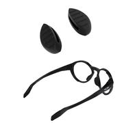 Saucer Coussinets de nez de rechange pour lunettes de soleil Oakley Clifden OO9440, Noir standard., taille unique