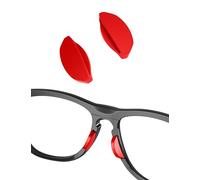Saucer Coussinets de nez de rechange pour lunettes de soleil Oakley Frogskins Range OO9284, Rouge standard, taille unique