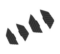 Saucer Coussinets de nez de rechange pour lunettes de soleil Oakley Mercenary OO9424 - Noir, Noir , Taille unique