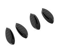 Saucer Coussinets de nez de rechange pour lunettes de soleil Oakley Plazma OO9019 - Noir, Noir , Taille unique