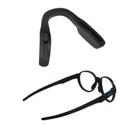 SAUCER Coussinets de nez de rechange pour lunettes Oakley Hex Jector OX8032 - Coupe asiatique - Noir