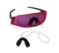 Saucer Insert à clipser | Insert optique Rx pour Oakley Encoder OO9471 | Encoder Low Bridge Fit OO9472F | Encoder Strike Vented OO9235 Lunettes de soleil - Transparent, claire, taille unique