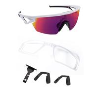 Saucer Insert Clip-On | Insert Optique Rx avec Guichet pour Lunettes de Soleil Oakley Sphaera OO9403, claire, taille unique