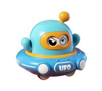 Saucer Jouet - Mignon bateau de fusée - Jouet sauteur - Activités de plein air - Changement de visage - Aire de jeux intérieure pour tout-petits, filles, garçons, anniversaire d'enfant, jardin, salon