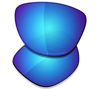 Saucer Lentilles de rechange premium pour lunettes de soleil Oakley Frogskins LX OO2043, High Defense - Glacier Blue Polarized, Talla única