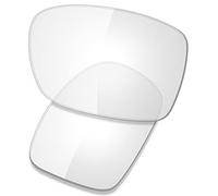 Saucer Lentilles de rechange premium pour lunettes de soleil Oakley Turbine OO9263 High Defense - Transparent HD