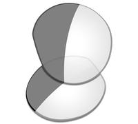 Saucer Lentilles de rechange premium pour lunettes intelligentes Oakley Meta HSTN OW8002 51mm, taille unique