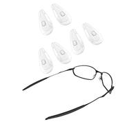 SAUCER Lot de 3 paires de plaquettes de nez de rechange pour lunettes de soleil Oakley Contrail OO4147