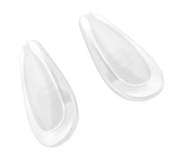 Saucer Plaquettes de nez de rechange pour lunettes de soleil Oakley Conductor 6 OO4106 | Conductor 8 OO4107, 1 paire transparente, taille unique