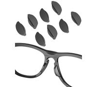 Saucer Plaquettes de nez de rechange pour lunettes de soleil Oakley HSTN OO9242 | OO9242A, 2 paires gris standard + gris asiatique, taille unique