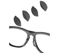 Saucer Plaquettes de nez de rechange pour lunettes de soleil Oakley Sielo OO9288 | Sielo SQ OO9480, Gris standard + gris asiatique, taille unique