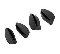 Saucer Plaquettes de nez de rechange pour lunettes de soleil Oakley Spindrift OO9474 | Spindrift RX OX8176, Plaquette de nez noire, Taille unique