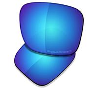 SAUCER Premium Replacement Lenses for Oakley Holbrook XL OO9417 Sunglasses High Defense - Glacier Blue Polarized