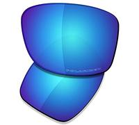 Saucer Premium Verres de rechange pour lunettes de soleil Oakley Jupiter Carbon OO9220, (High Defense - Glacier Blue Polarized), Taille unique