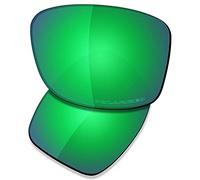 Saucer Premium Verres de rechange pour lunettes de soleil Oakley Jupiter Carbon OO9220, (High Defense - Jade Green Polarized), Taille unique
