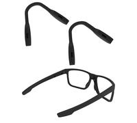 SAUCER Replacement Nose Pieces Pads for Oakley Split Shot OO9416 | Split Time OO4129 | Targetline OO4129 | Crossrange Patch R XL OO9361 Sunglasses - Standard Black + Asian Fit Black