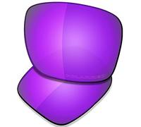 Saucer Verres de rechange de qualité supérieure compatibles avec les lunettes de soleil Costa Del Mar Ferg 06S9002, Violet violet polarisé, taille unique
