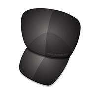 Saucer Verres de rechange de qualité supérieure pour lunettes de soleil Costa Del Mar Tuna Alley, High Definition - Carbon Black Polarized, taille unique