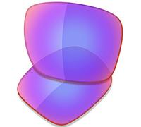 SAUCER Verres de rechange de qualité supérieure pour Oakley Holbrook Mix OO9384 | OO9385 | Protection UV400, anti-rayures, ajustement précis, Shield G30 polarisé - Haute défense, Taille unique