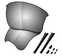 SAUCER Verres de rechange et kits de caoutchouc de qualité supérieure pour lunettes de soleil Oakley Flak Jacket XLJ | Flak Jacket XLJ Low Bridge Fit