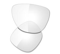 Saucer Verres de rechange haut de gamme compatibles avec les lunettes de soleil intelligentes Ray-Ban Meta Wayfarer (Gen 2) RW4012 53 mm haute défense - HD transparent non polarisé