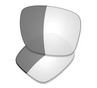 Saucer Verres de rechange haut de gamme compatibles avec les lunettes de soleil intelligentes Ray-Ban Meta Wayfarer (Gen 2) RW4012 50 mm, Anti-buée photochromique activée non polarisée, taille unique