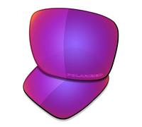 Saucer Verres de rechange haut de gamme compatibles avec lunettes de soleil Ray-Ban Liteforce RB4195 52 mm, Midnight Sun Polarized, taille unique