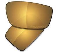 Saucer Verres de rechange haut de gamme pour lunettes de soleil Oakley Gascan High Defense - Bronze doré polarisé