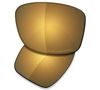 SAUCER Verres de rechange haut de gamme pour lunettes de soleil Oakley Jupiter Carbon OO9220 High Defense - Bronze doré polarisé