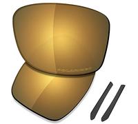 Saucer Verres de rechange haut de gamme pour lunettes de soleil Oakley Jupiter Squared OO9135 High Defense - Bronze doré polarisé