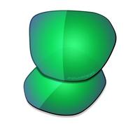 Saucer Verres de rechange haut de gamme pour lunettes de soleil Oakley Latch Beta OO9436, Vert jade polarisé, taille unique