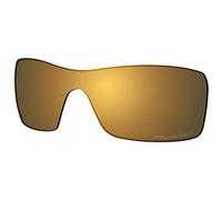Saucer Verres de rechange haute définition pour lunettes de soleil Oakley Batwolf OO9101 - Bronze doré polarisé