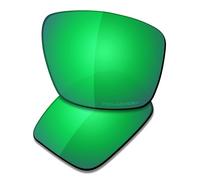 Saucer Verres de rechange pour lunettes de soleil Oakley Cables OO9129, Haute défense - Vert jade polarisé, taille unique