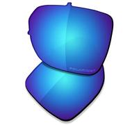 Saucer Verres de rechange pour lunettes de soleil Oakley Castel OO9147, Haute défense - Bleu glacier polarisé, taille unique