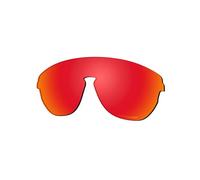 Saucer Verres de rechange pour lunettes de soleil Oakley Corridor OO9248A 42 mm, Rouge feu polarisé, taille unique