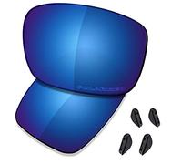 Saucer Verres de rechange pour lunettes de soleil Oakley Drop Point, (High Defense - Midnight Blue Polarized), Taille unique