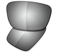 Saucer Verres de rechange pour lunettes de soleil Oakley Fuel Cell OO9096, Métal chromé polarisé, taille unique