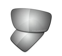 Saucer Verres de rechange pour lunettes de soleil Oakley Gibston OO9449, Métal chromé polarisé, taille unique