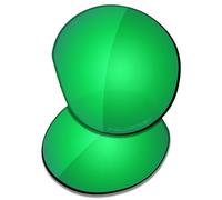 Saucer Verres de rechange pour lunettes de soleil Oakley Meta HSTN 51-22, Vert jade polarisé, taille unique