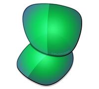 Saucer Verres de rechange pour lunettes de soleil Oakley Ojector OO9018, Haute défense - Vert jade polarisé, taille unique