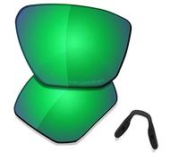 Saucer Verres de rechange pour lunettes de soleil Oakley Targetline OO9397, Vert jade polarisé, taille unique
