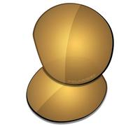 Saucer Verres de rechange pour lunettes intelligentes Oakley Meta HSTN OW8002 51 mm, Bronze doré polarisé, taille unique